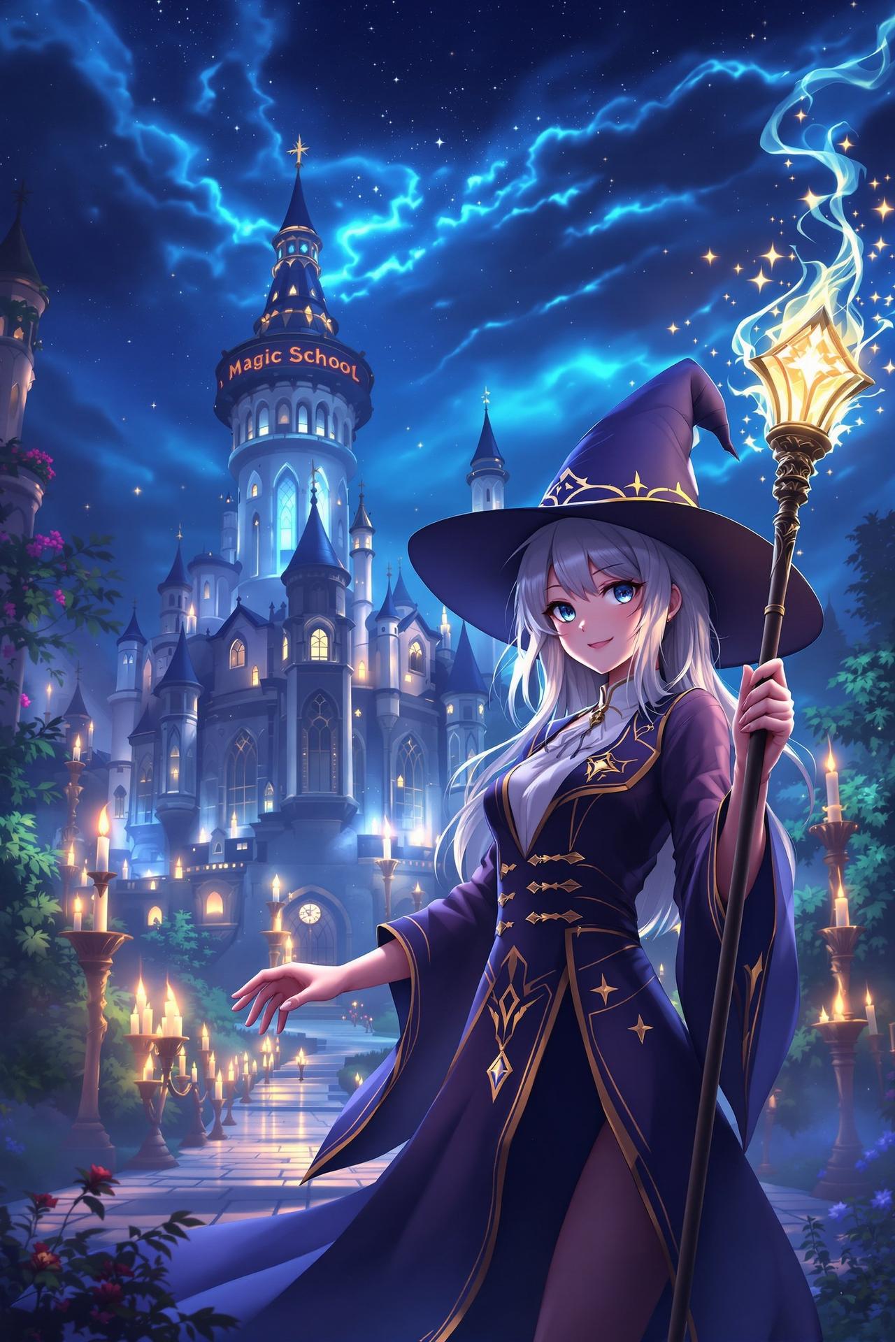 魔女学院:星月传说 - k漫画热播番剧推荐 魔女学院:星月传说